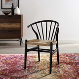 Flourish Spindle Wood Dining Side Chair by Modway