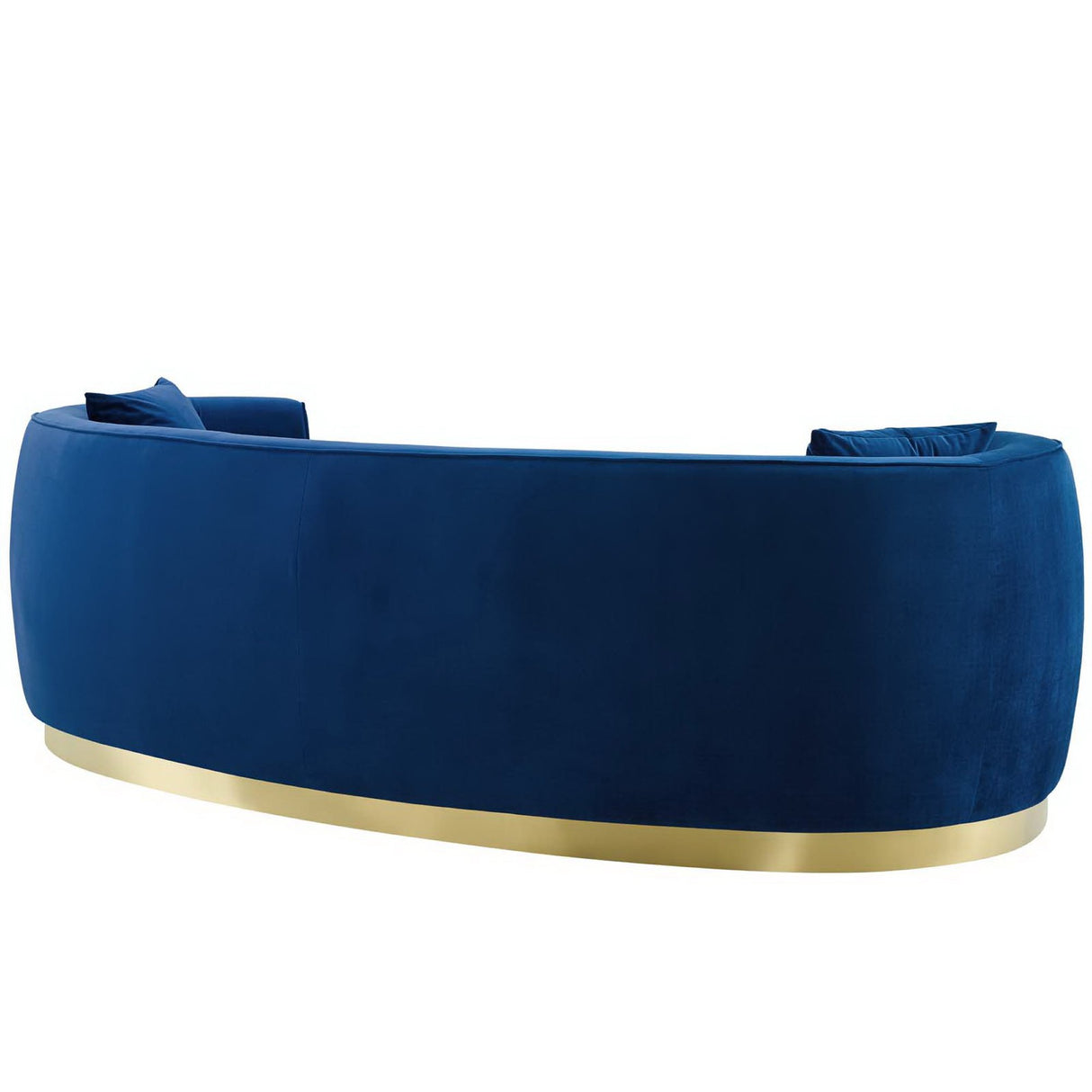 Resolute Curved Performance Velvet Sofa by Modway