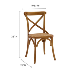 Gear Dining Side Chair Set of 4 by Modway