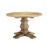 Column 47" Round Pine Wood Dining Table by Modway