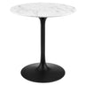 Lippa 28" Round Faux Marble Dining Table by Modway