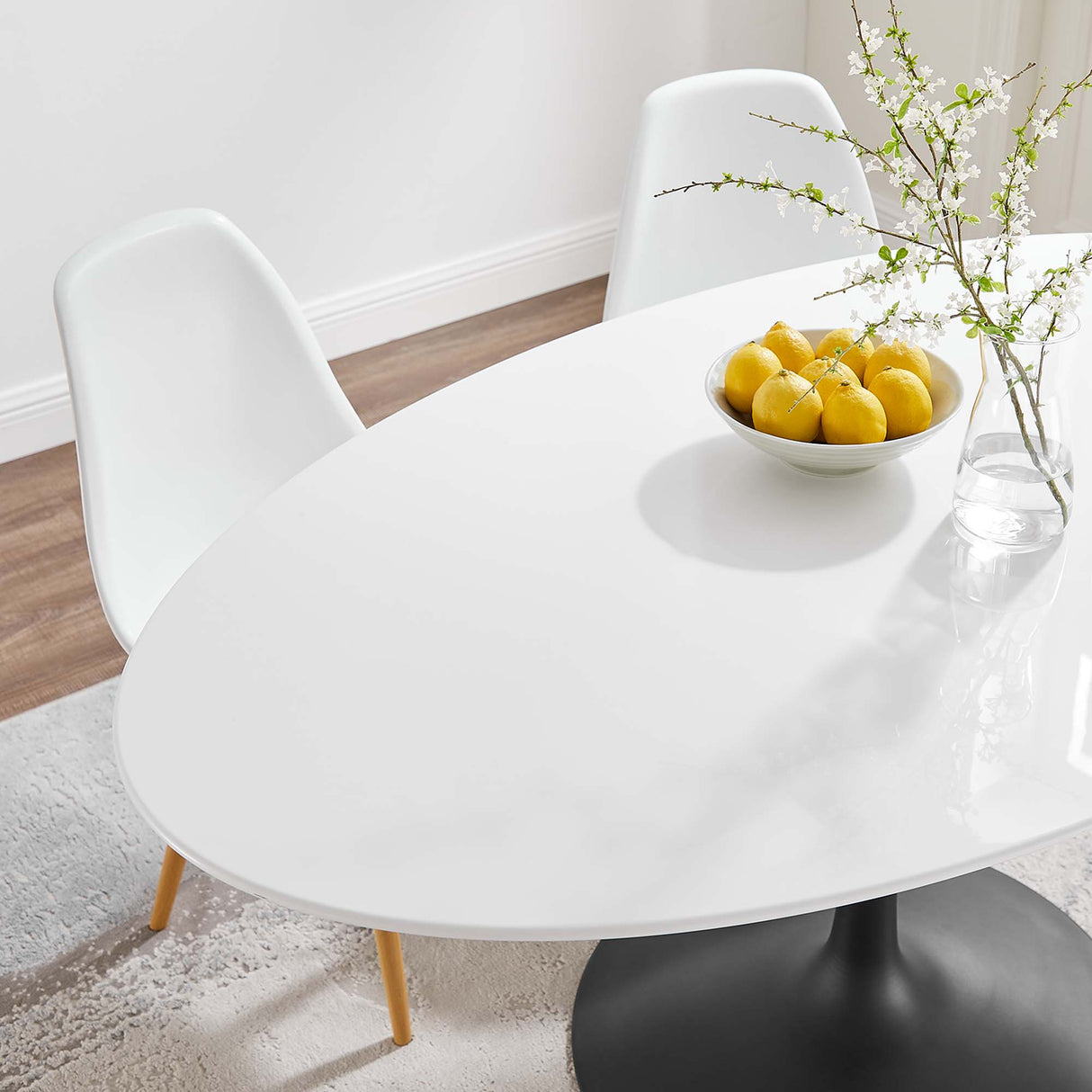 Lippa 60" Oval Wood Dining Table by Modway