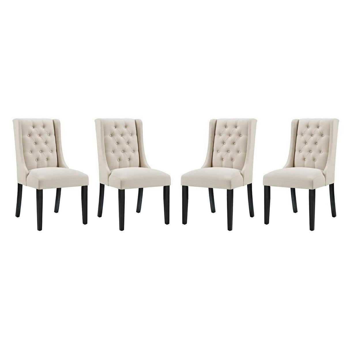 Baronet Fabric Dining Chair Set of 4 by Modway