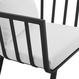 Riverside Outdoor Patio Aluminum Armchair by Modway