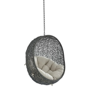 Hide Patio Swing Chair with Sunbrella Fabric by Modway