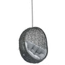 Hide Patio Swing Chair with Sunbrella Fabric by Modway
