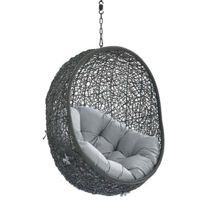 Hide Patio Swing Chair with Sunbrella Fabric by Modway