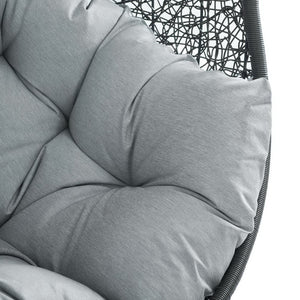 Hide Patio Swing Chair with Sunbrella Fabric by Modway