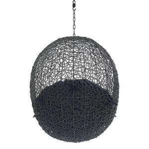 Hide Patio Swing Chair with Sunbrella Fabric by Modway