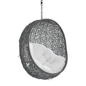 Hide Patio Swing Chair with Sunbrella Fabric by Modway