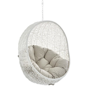 Hide Patio Swing Chair with Sunbrella Fabric by Modway