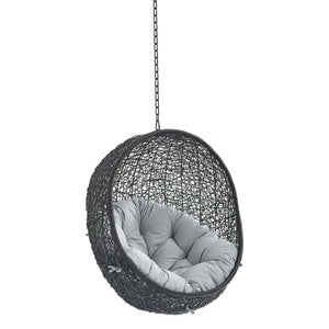 Encase Sunbrella Fabric Swing Outdoor Patio Lounge Chair Without Stand by Modway