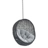 Encase Sunbrella Fabric Swing Outdoor Patio Lounge Chair Without Stand by Modway