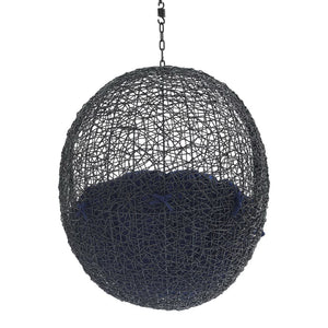 Encase Sunbrella Fabric Swing Outdoor Patio Lounge Chair Without Stand by Modway