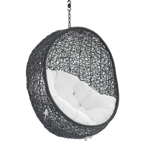 Encase Sunbrella Fabric Swing Outdoor Patio Lounge Chair Without Stand by Modway