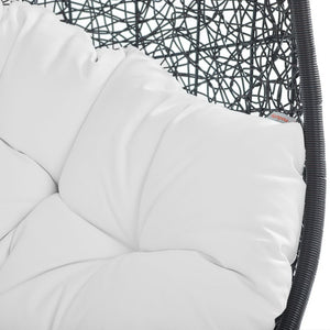Encase Sunbrella Fabric Swing Outdoor Patio Lounge Chair Without Stand by Modway