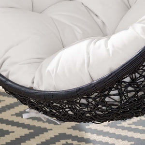 Encase Sunbrella Fabric Swing Outdoor Patio Lounge Chair Without Stand by Modway