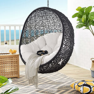 Encase Sunbrella Fabric Swing Outdoor Patio Lounge Chair Without Stand by Modway