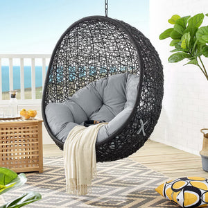 Encase Swing Outdoor Patio Lounge Chair Without Stand by Modway