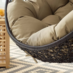 Encase Swing Outdoor Patio Lounge Chair Without Stand by Modway