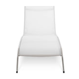 Savannah Mesh Chaise Outdoor Patio Aluminum Lounge Chair by Modway