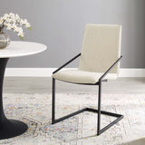 Pitch Upholstered Fabric Dining Armchair by Modway