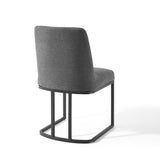 Amplify Sled Base Upholstered Fabric Dining Side Chair by Modway