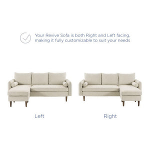 Revive Upholstered Right or Left Sectional Sofa by Modway