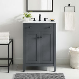 Nantucket 24" Bathroom Vanity Cabinet by Modway
