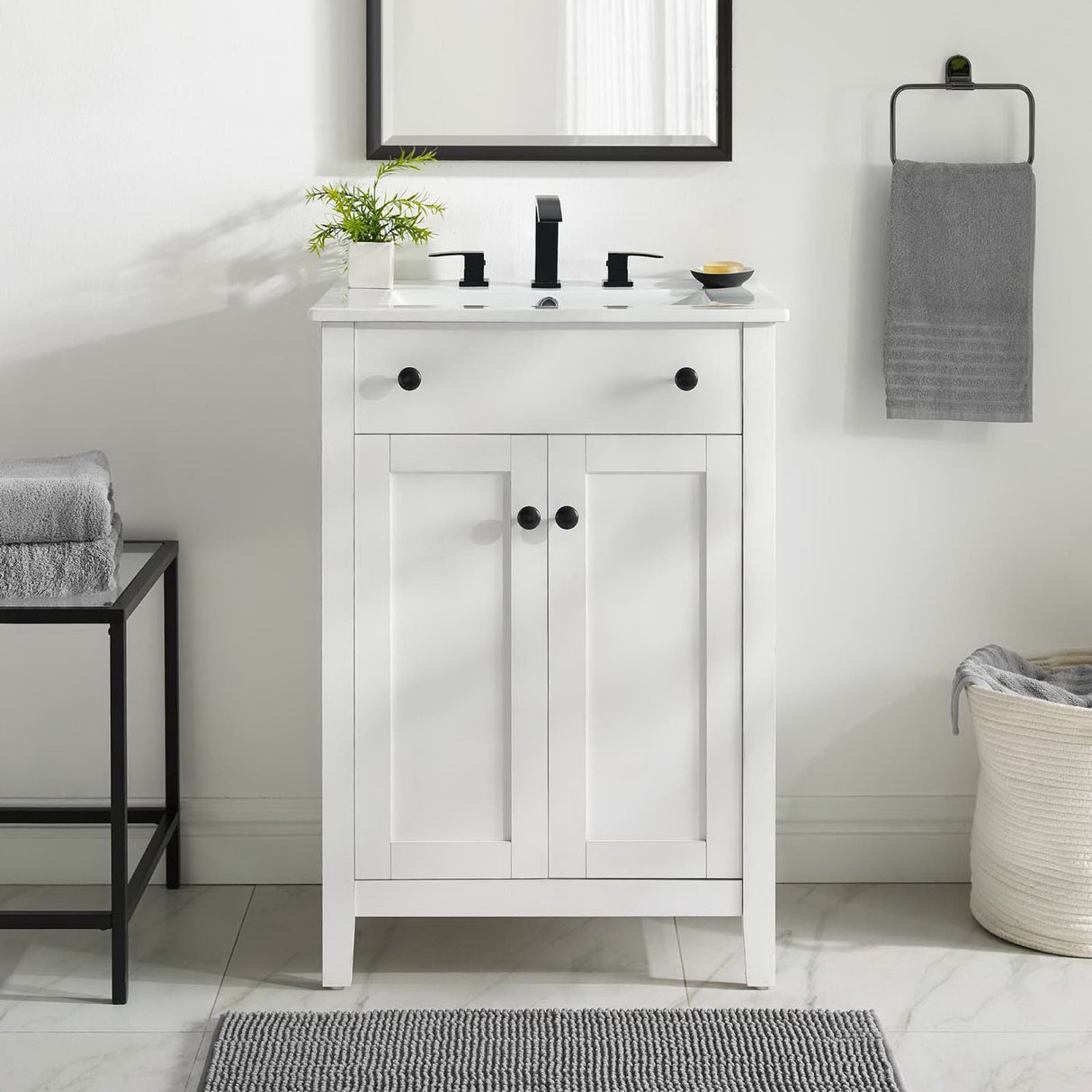Nantucket 24" Bathroom Vanity Cabinet by Modway
