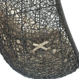 Hide Outdoor Patio Swing Chair with Stand