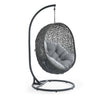 Hide Outdoor Patio Swing Chair with Stand