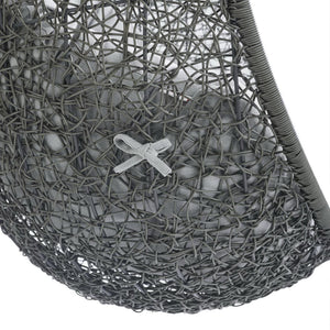 Hide Outdoor Patio Swing Chair with Stand