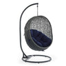 Hide Outdoor Patio Swing Chair with Stand