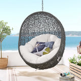 Hide Outdoor Patio Swing Chair with Stand