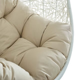 Hide Outdoor Patio Swing Chair with Stand