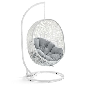 Hide Outdoor Patio Swing Chair with Stand
