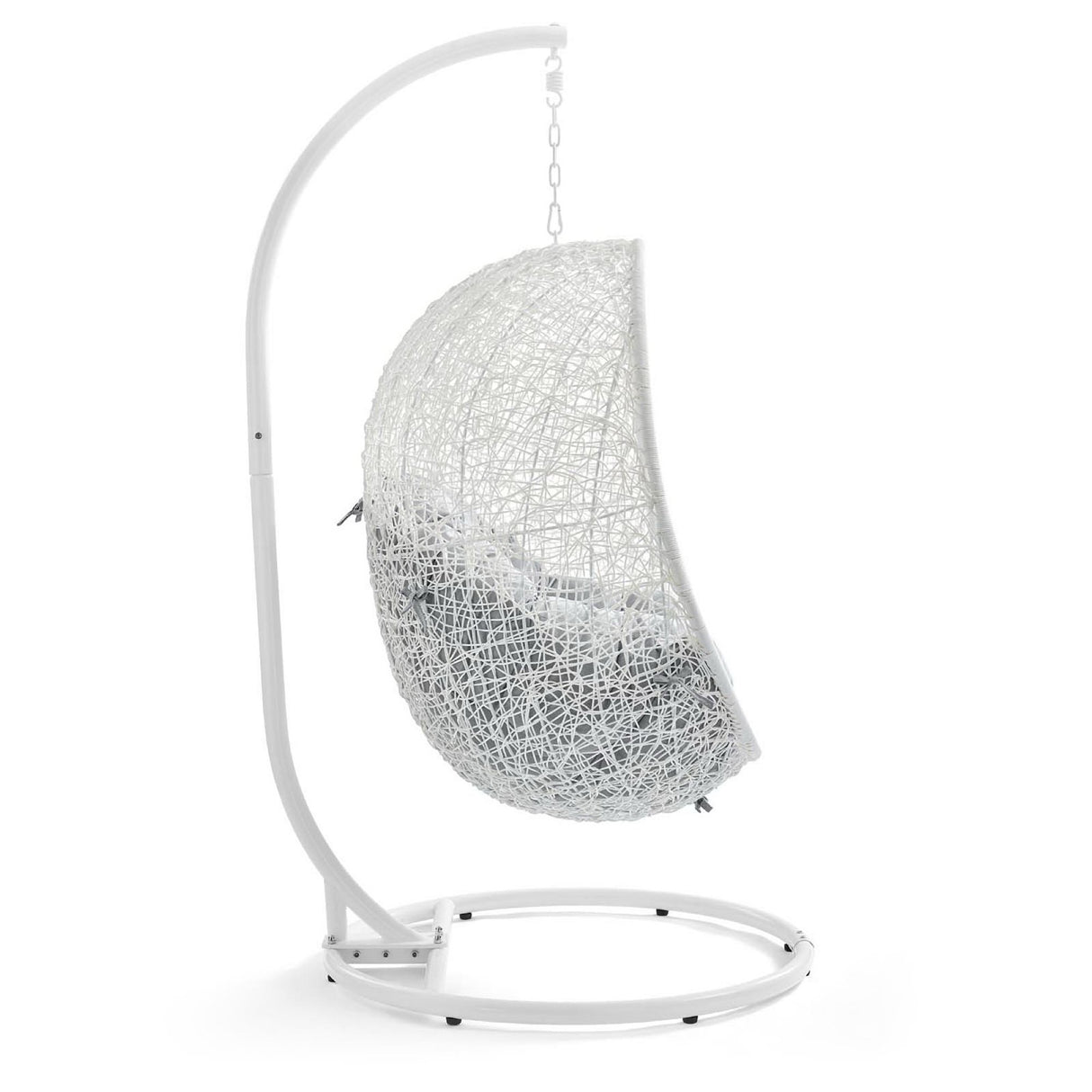 Hide Outdoor Patio Swing Chair with Stand