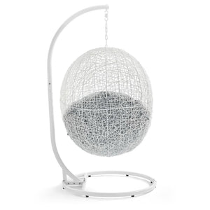 Hide Outdoor Patio Swing Chair with Stand