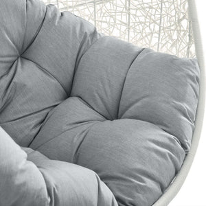 Hide Outdoor Patio Swing Chair with Stand