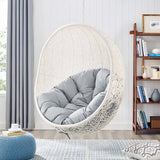 Hide Outdoor Patio Swing Chair with Stand