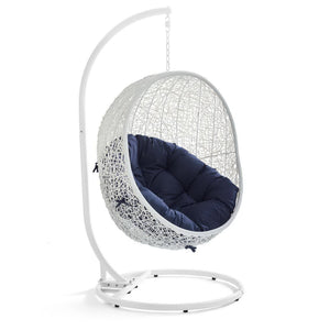 Hide Outdoor Patio Swing Chair with Stand