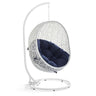 Hide Outdoor Patio Swing Chair with Stand