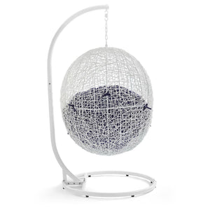 Hide Outdoor Patio Swing Chair with Stand
