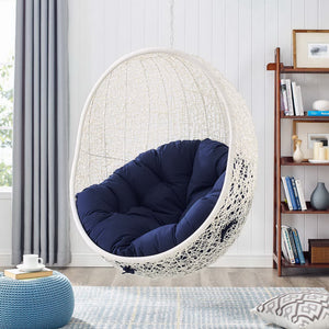 Hide Outdoor Patio Swing Chair with Stand
