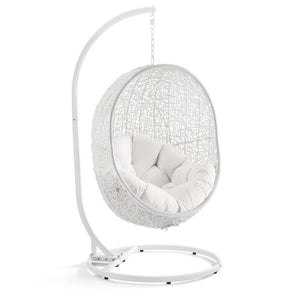 Hide Outdoor Patio Swing Chair with Stand