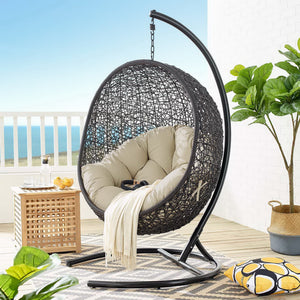 Encase Sunbrella Swing Outdoor Patio Lounge Chair by Modway
