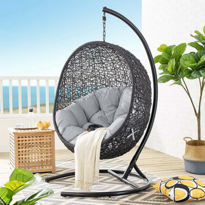 Encase Sunbrella Swing Outdoor Patio Lounge Chair by Modway