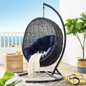 Encase Sunbrella Swing Outdoor Patio Lounge Chair by Modway