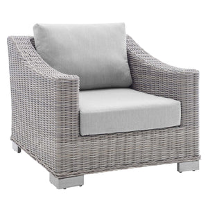 Conway Sunbrella Outdoor Patio Wicker Rattan Armchair by Modway